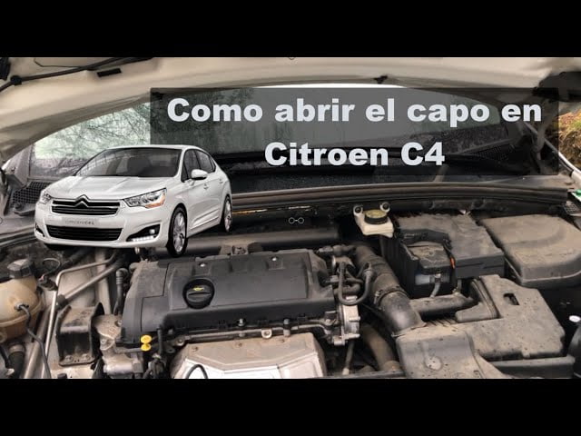 Gu A Paso A Paso Para Abrir El Cap De Un Citroen Aprende C Mo