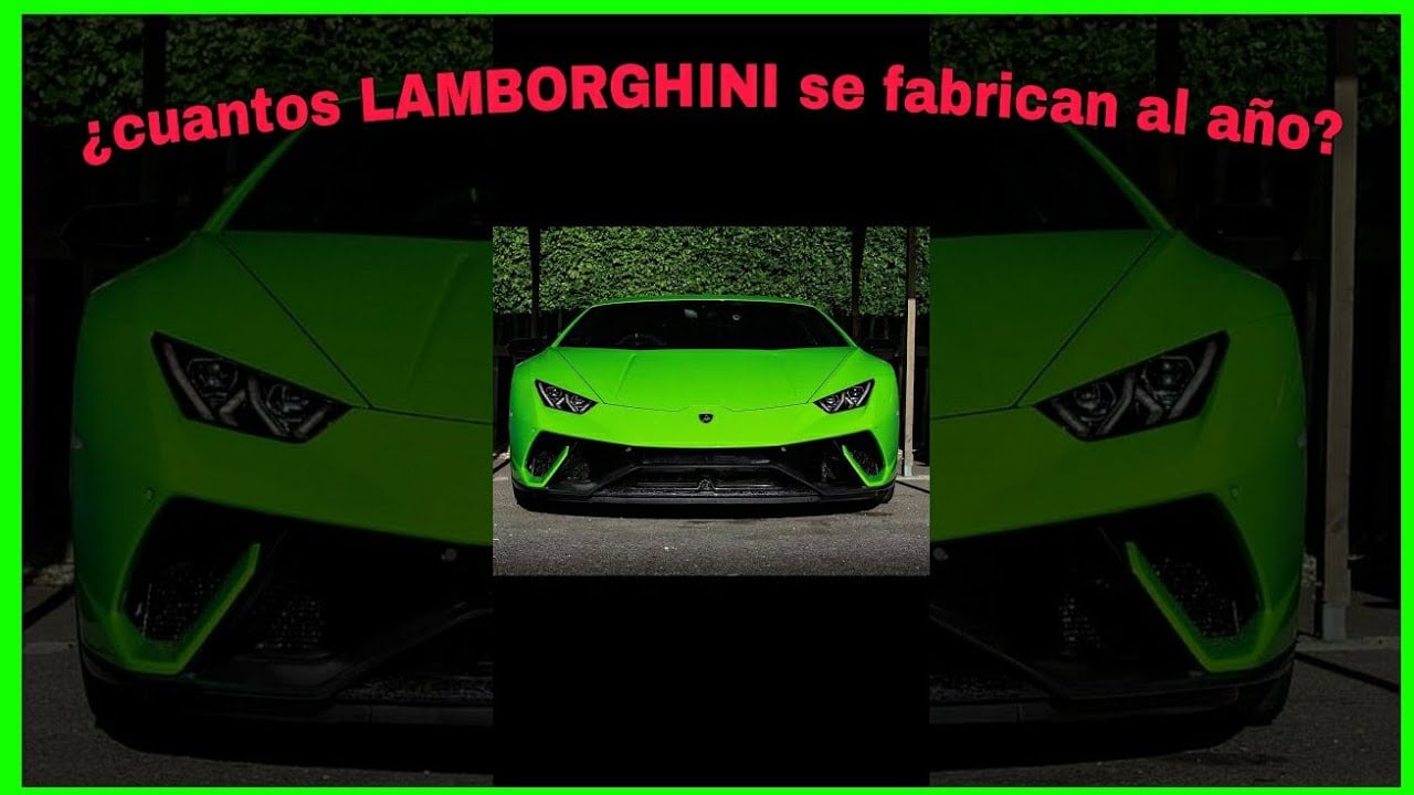 Cu Ntos Lamborghini Se Fabrican Al A O Descubre La Verdad Aqu