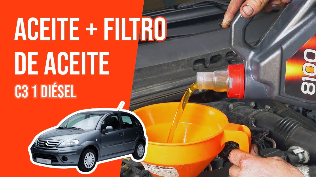 Cuántos litros de aceite lleva el Citroen C3 1 6 16v Guía completa de