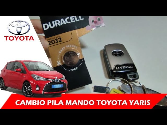 Qu Pila Lleva El Mando Del Toyota Auris Gu A Completa De Cambio De