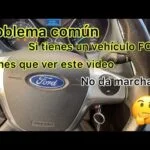 Soluciones para el Problema de Porqué No Arranca Mi Ford Focus